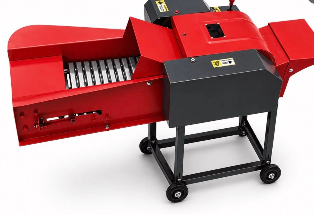 Chaff cutter machine for livestock feed